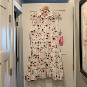 Betsy Johnson Fit & Flair shirt dress